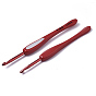 Aluminum Diverse Size Crochet Hooks Set, with ABS Plastic Handle, for Braiding Crochet Sewing Tools