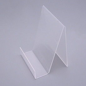 Présentoirs de livre en acrylique, rectangle