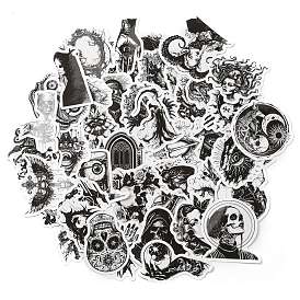 50 Sheets Paper Gothic Graffiti Stickers