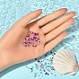 8 colores diy 3d nail art decoración mini perlas de vidrio, diminutas cuentas de uñas caviar