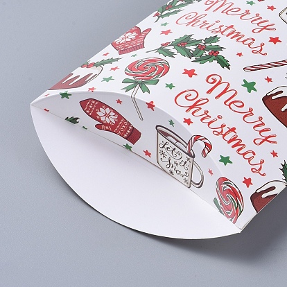 Рождественские подарочные карты наволочки, для праздничного подарка, коробки конфет, рождественская вечеринка сувениры