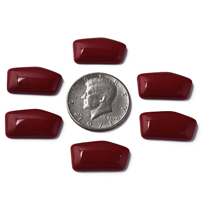 Opaque Acrylic Cabochons, Nuggets