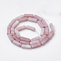 Natural Pink Opal Beads Strands, Rectangle