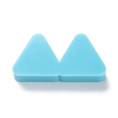 DIY Pendant Silicone Molds, for Earring Makings, Resin Casting Molds, For UV Resin, Epoxy Resin Jewelry Making, Triangle