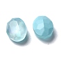 K5 Faceted Glass Pointed Back Rhinestone Cabochons, Oval