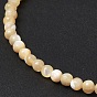 Natural Trochid Shell/Trochus Shell Beads Strands, Round