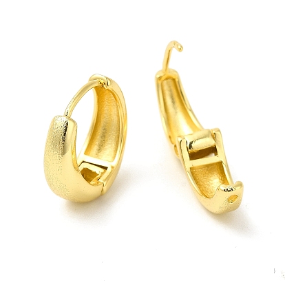 Толстые серьги-кольца из латуни с реечным покрытием для женщин, без кадмия, без никеля и без свинца