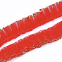 Organza Ribbon, Pleated/Double Ruffle Ribbon