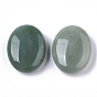 Piedra de palma ovalada de aventurina verde natural, piedra de bolsillo curativa de reiki para la terapia de alivio del estrés por ansiedad