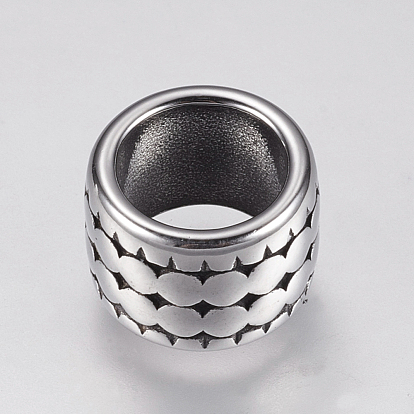 304 Stainless Steel Beads, Column