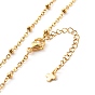 304 Stainless Steel Satellite Chains Necklace