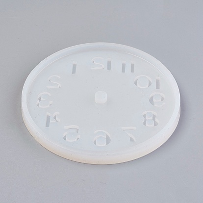 Silicone Molds, Resin Casting Molds, For UV Resin, Epoxy Resin Jewelry Making, Clock