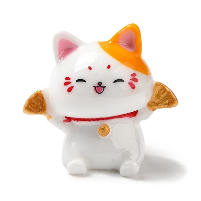 Lucky Cat Resin Display Decorations, Home Deaktop Decorations