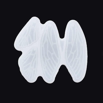 Кулон в виде крыльев бабочки силиконовые формы, формы для литья смолы, для уф-смолы, изготовление ювелирных изделий из эпоксидной смолы