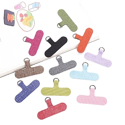 PVC Mobile Phone Lanyard Patch, Phone Strap Connector Replacement Part Tether Tab for Cell Phone Safety