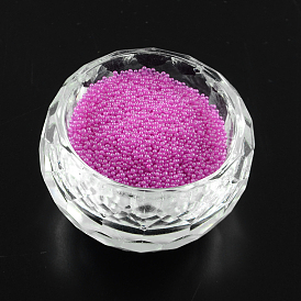 Translucence DIY 3D Nail Art Decoration Mini Glass Beads, Tiny Caviar Nail Beads