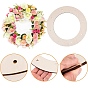 Рамки для венков для поделок, деревянные кольца для цветочных композиций