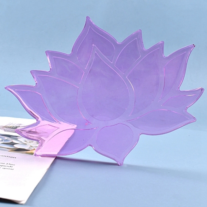 Lotus Cup Mat Silicone Molds, Resin Casting Molds, UV Resin & Epoxy Resin Craft Making