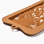 Moules en silicone de qualité alimentaire pour chocolat, rectangle avec motif en forme de polygone, moules de résine, fabrication artisanale de résine époxy