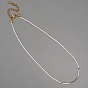 Ожерелья из бисера в богемном стиле для женщин, фурнитура из нержавеющей стали 