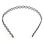 Accessoires de cheveux constatations de la bande ondulée de cheveux de fer, 130mm