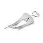 Alloy Hair Sticks, Hollow Hair Ponytail Holder, for DIY Hair Stick Accessories, Heart with Triangle