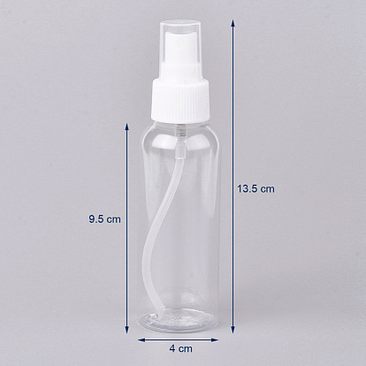 Пластиковые распылительные бутылки, многоразовый туманный насос, с бутылочными крышками, пустая бутылка алкоголя