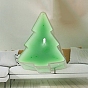Christmas Tree Plastic Clear Tea Light Candle Cup Holders, Heat-Resistant Candle Containers, for DIY Candle Making