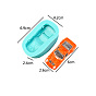 Racing Car Shape Cake Decoration Food Grade Silicone Molds, Fondant Molds, for Chocolate, Candy Making