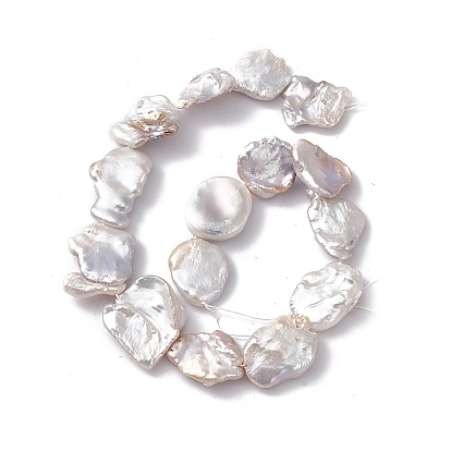 Baroque Natural Keshi Pearl Beads, Nuggets