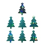 DIY рождественская елка подвеска пищевые силиконовые формы, формы для литья смолы, для уф-смолы, изготовление ювелирных изделий из эпоксидной смолы