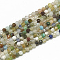 Brins de perles pierres fines naturelles , facette, ronde