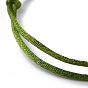 Simple Nylon Cord Bracelets Set, Lucky Adjustable Bracelets for Women