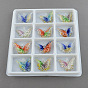 Handmade Lampwork Glass Butterfly Pendants