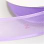 Polyester Organza Ribbon with Satin Edge, 3/8 inch (9mm), about 50yards/roll(45.72m/roll)