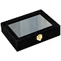 Флок со стеклянной коробкой для ювелирных изделий