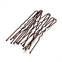 Hair Accessories Iron Hair Forks Findings, Spray Painted, Hair Clips for Updo Hairstyles