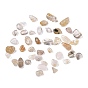 Perles de quartz rutile en or naturel, pas de trous / non percés, puce