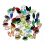 Perlas de vidrio transparentes, facetados, bicono