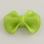 Opaque Acrylic Bowknot Cabochons, 24x31x8mm, about 340pcs/500g