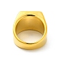 Сердце 304 кольца из нержавеющей стали для мужчин, широкая полоса кольца