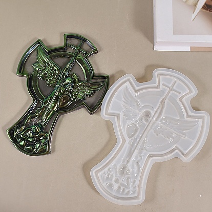 Крест diy ювелирные пластины силиконовые формы, для уф-смолы, изготовление изделий из эпоксидной смолы