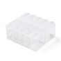 Polystyrene Bead Storage Container, for Diamond Painting Storage Containers or Seed Beads Storage, Rectangle