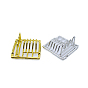 Mini Alloy Dish Drying Rack, for Dollhouse Accessories Pretending Prop Decorations