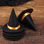 Halloween Theme Cloth Witch Hat, for Doll Party Decorate