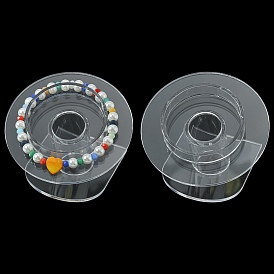 Органические стеклянных браслетов / браслеты дисплей, 70x80x75 мм