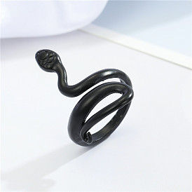 Adjustable Snake Ring - Creative Retro Fashion Jewelry for Index Finger
