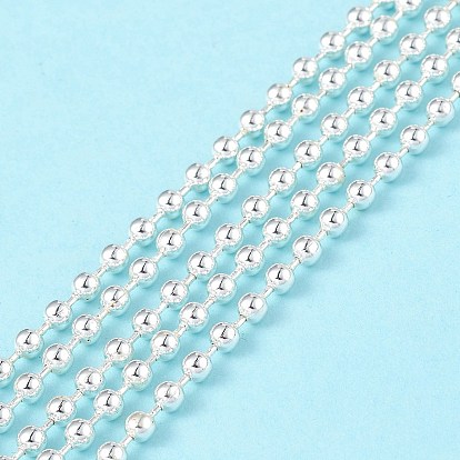 304 cadenas de bolas de acero inoxidable pulsera de múltiples hilos para mujer