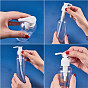 Animal de compagnie en plastique lotion cosmétique pompe bouteille emballage, bouteilles rechargeables