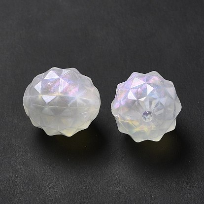 Uv perles acryliques de placage, ronde